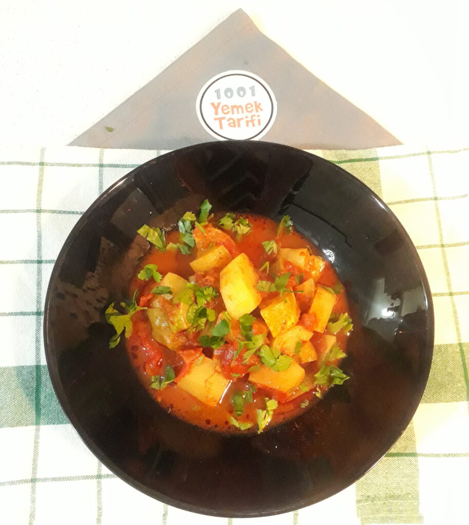 Etsiz Patates Kabak Yemeği