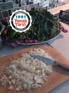 Pirinçli Ispanak Yemeği