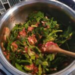 Pirinçli Ispanak Yemeği