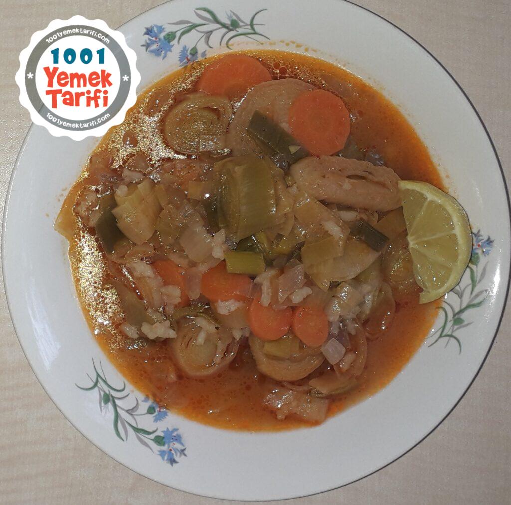 Zeytinyağlı Pırasa Yemeği