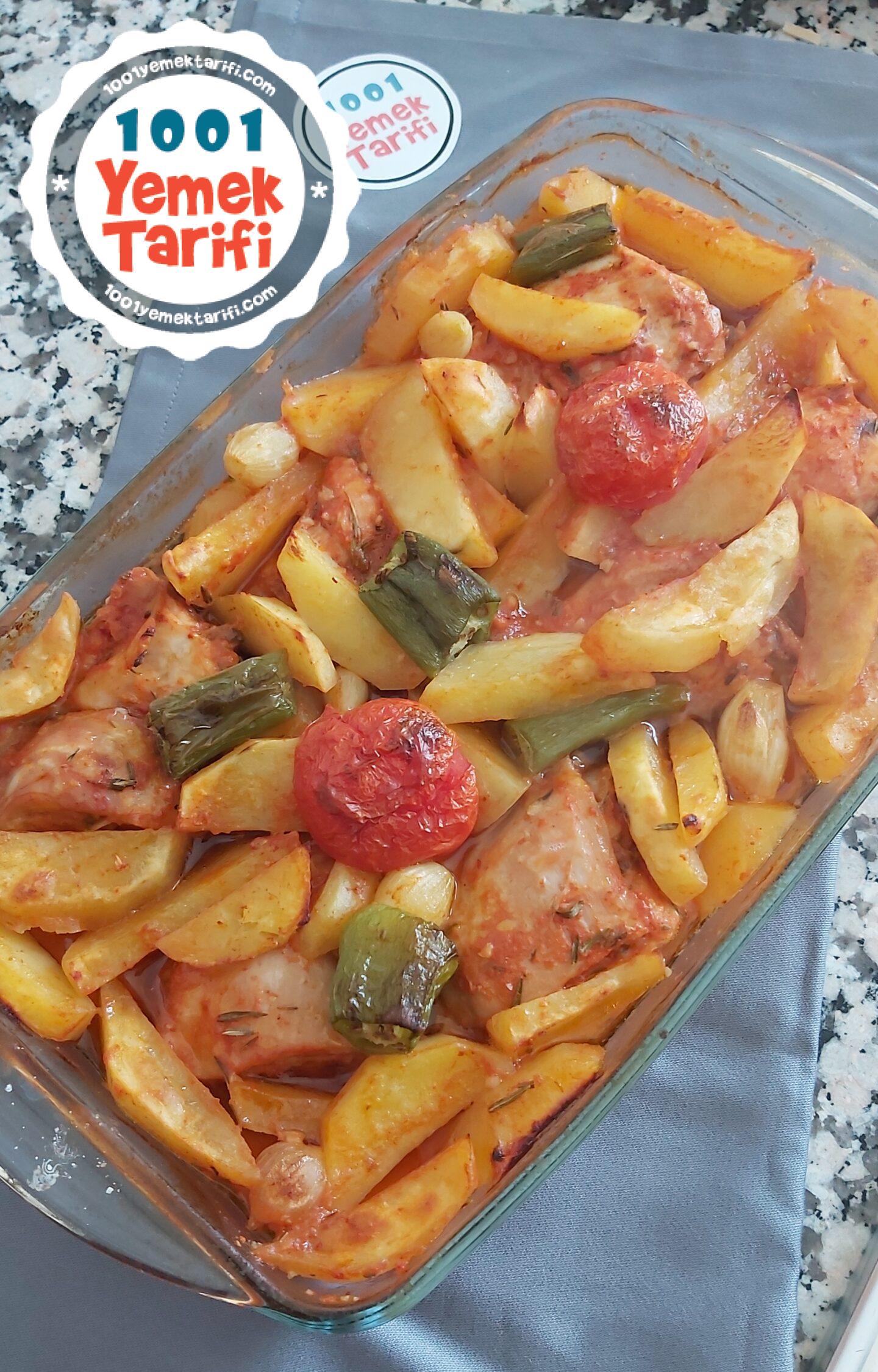 Fırında tavuk patates nasıl yapılır