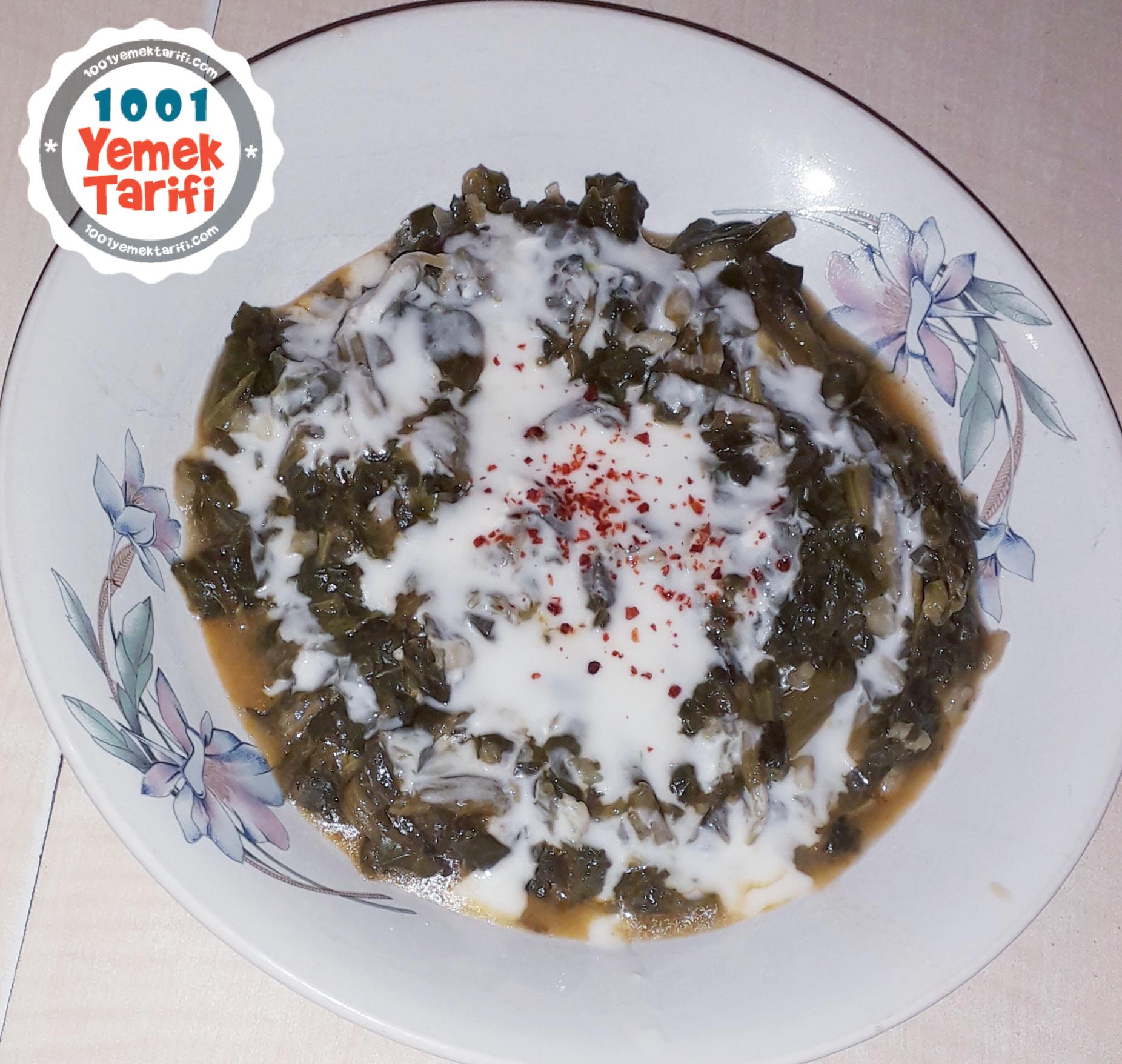 Yoğurtlu Ispanak Yemeği