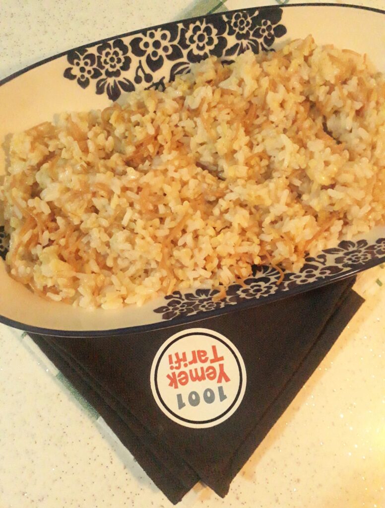 karışık bulgur pirinç pilavı