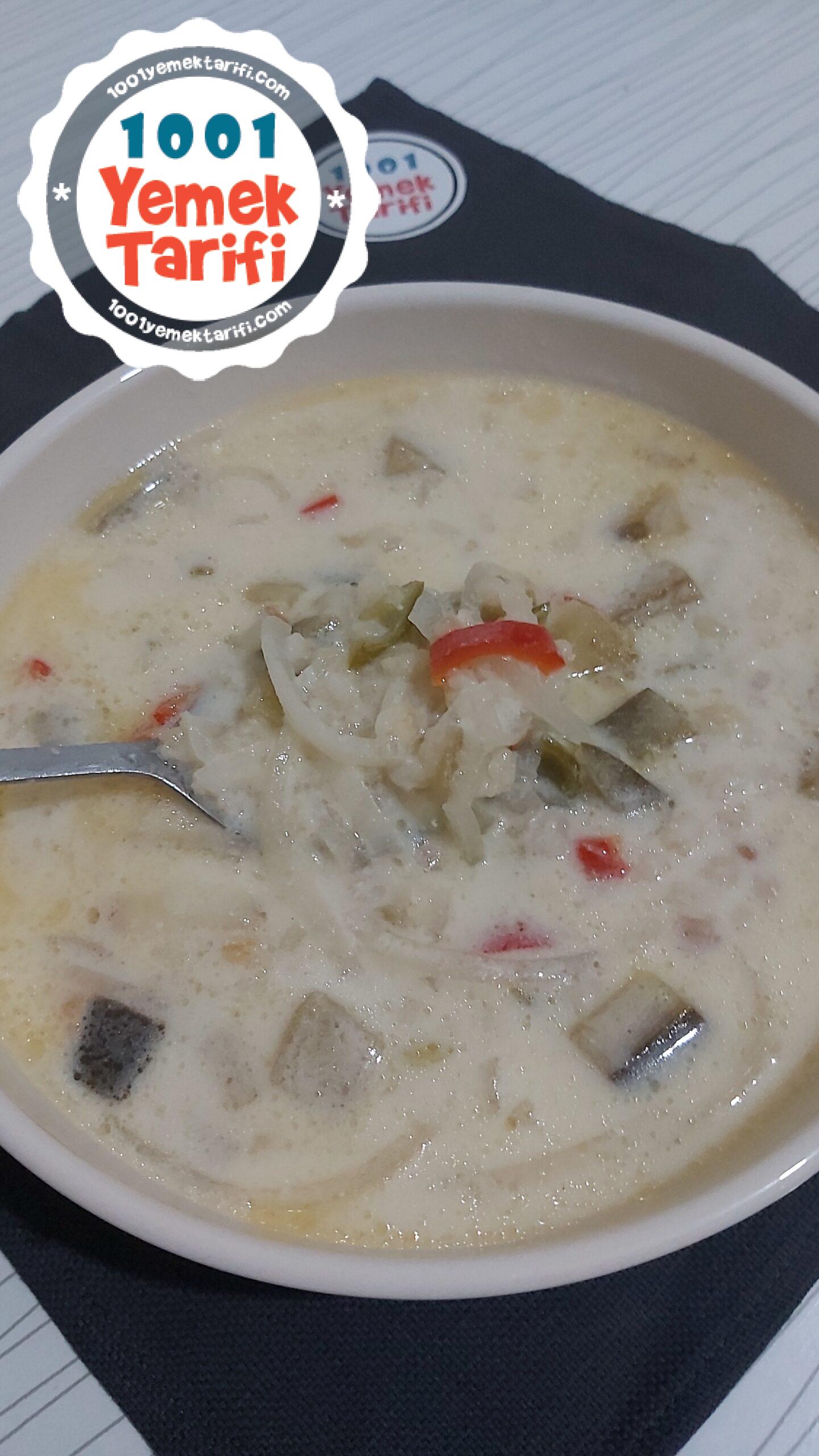 Sebzeli Ayran Çorbası Tarifi