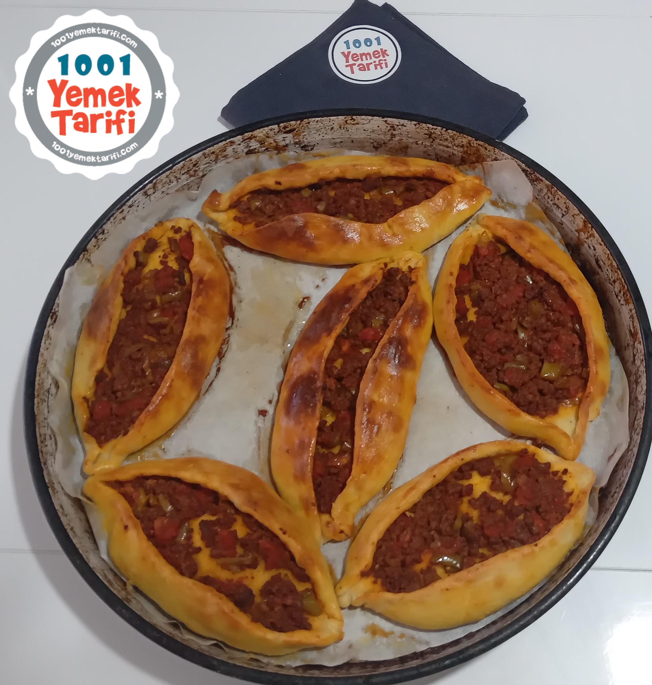 mayasız hamurdan kıymalı pide tarifi