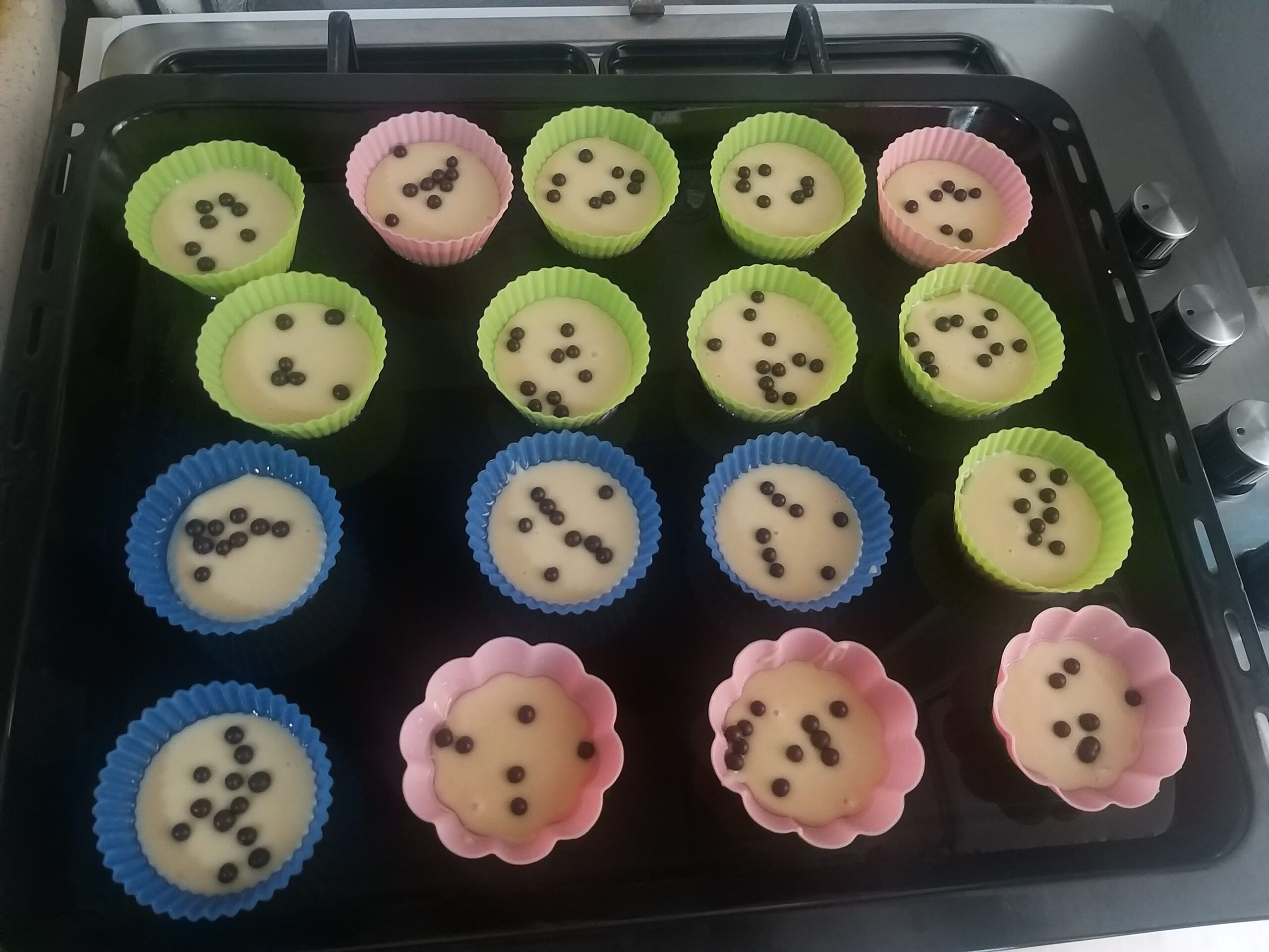 Silikon Kalıplarda Kek Tarifi (Muffin)