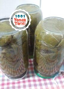 Kışlık Yaprak Konservesi Nasıl Yapılır