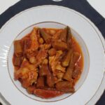 Nohutlu Tavuk Etli Bamya Yemeği Tarifi