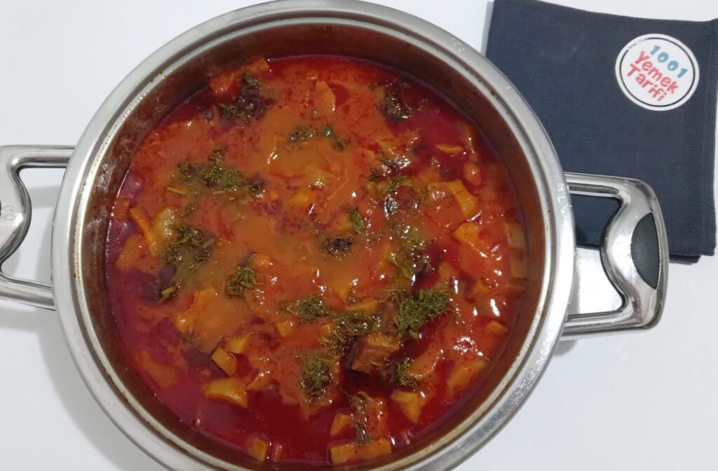 Etli Kabak Yemeği Tarifi,