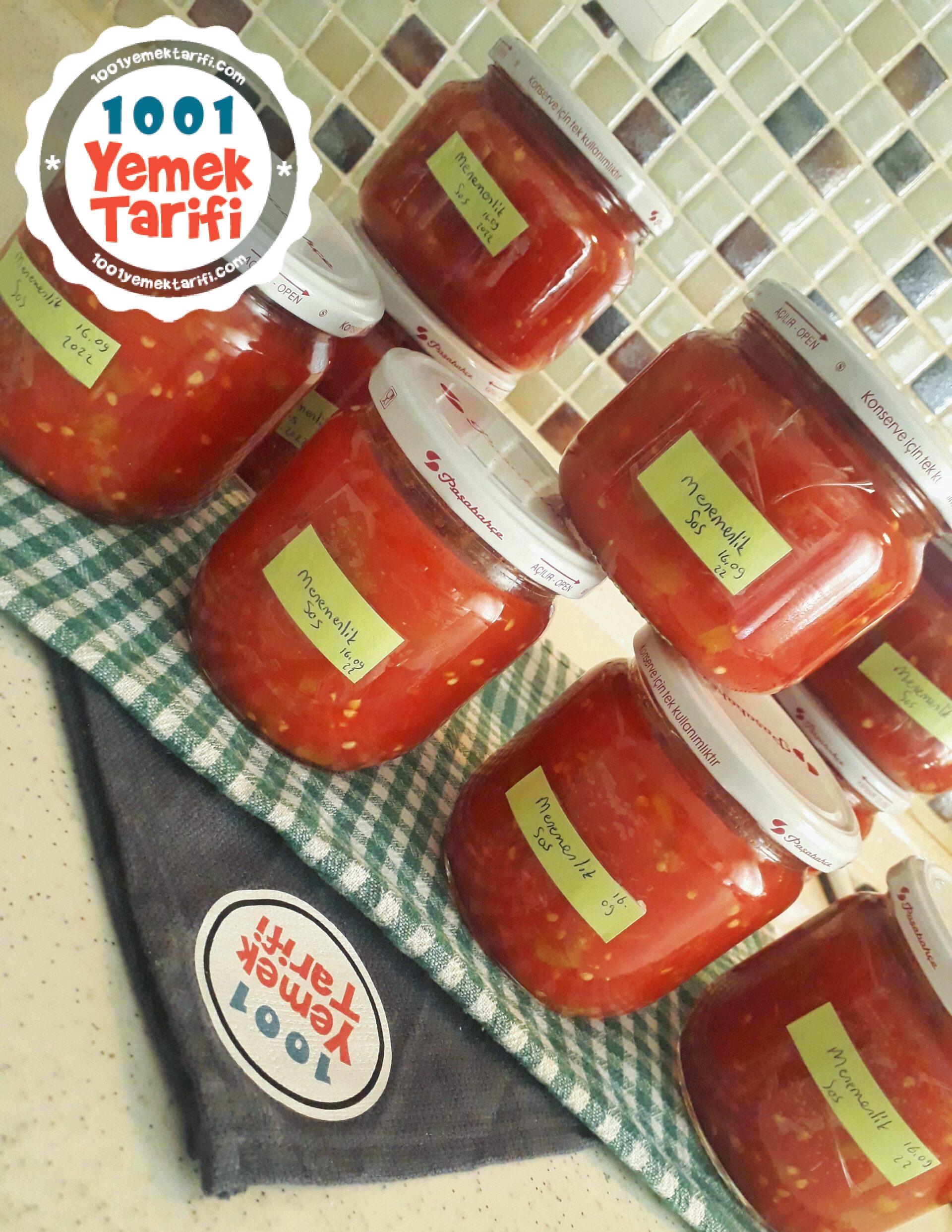 domates Sosu Nasıl Yapılır