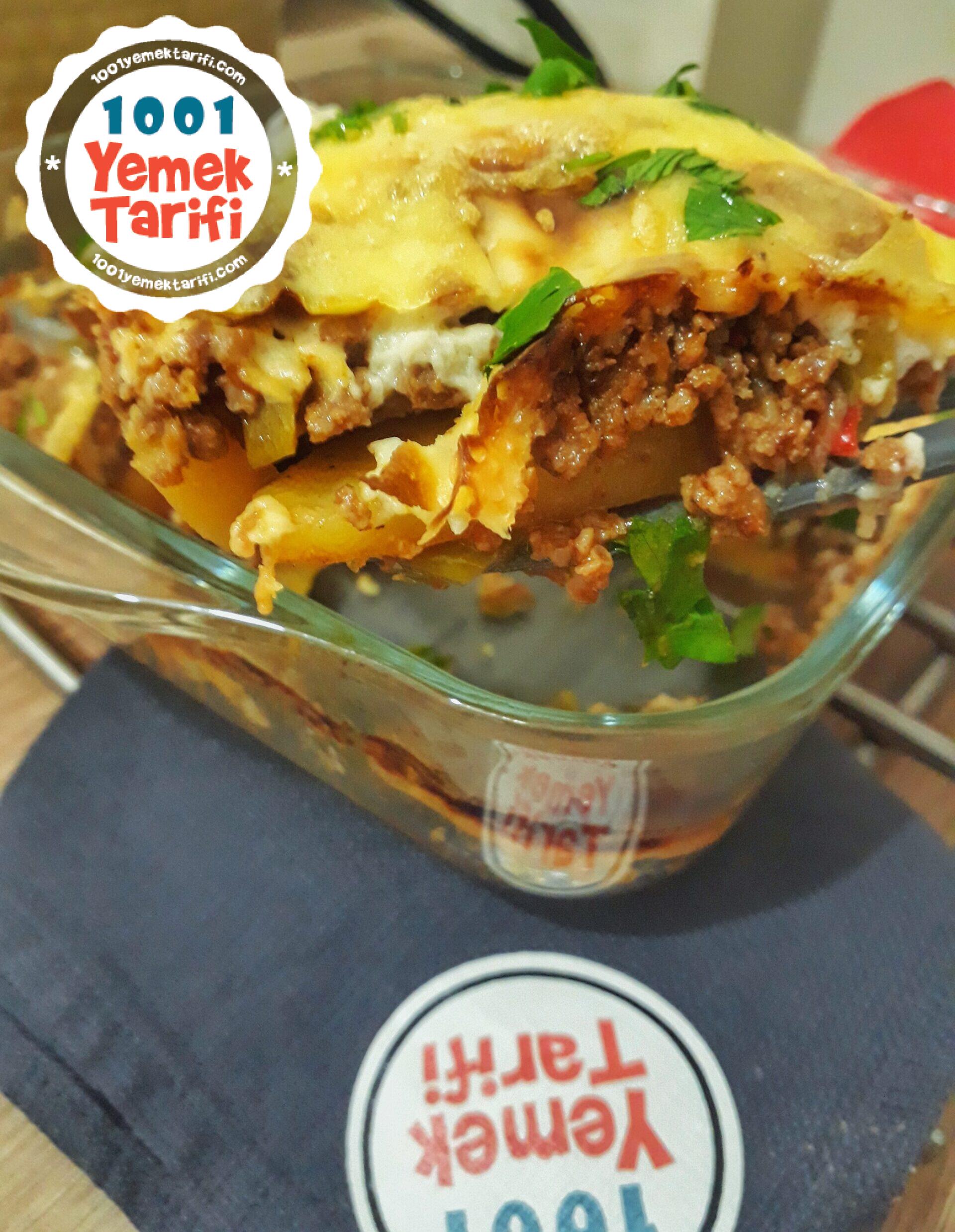 📸Fotoğraflı ✅Tam Ölçülü: Kıymalı Patates Graten tarifi