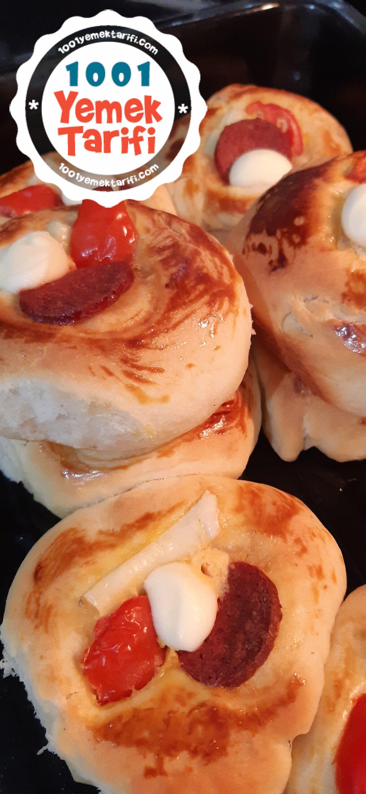 Mini Poğaça Pizza Tarifi