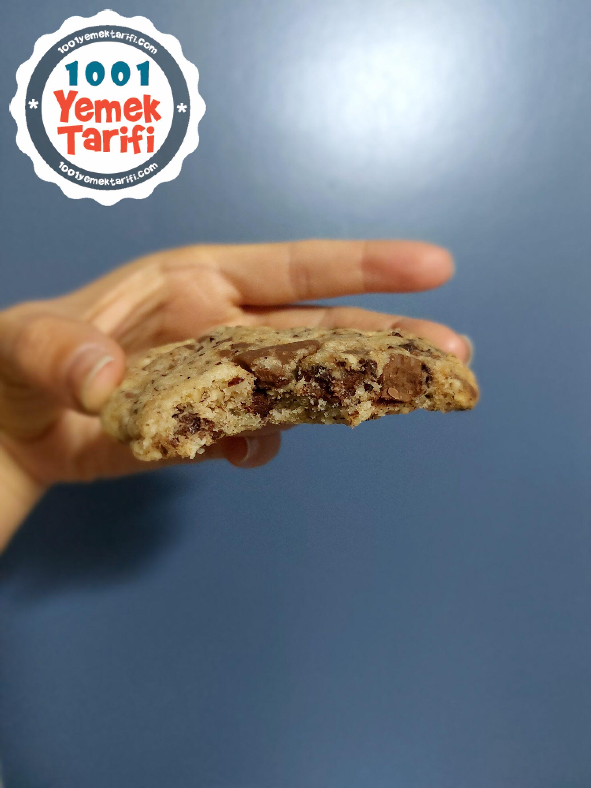 çikolata parçacıklı Kurabiye nasıl yapılır