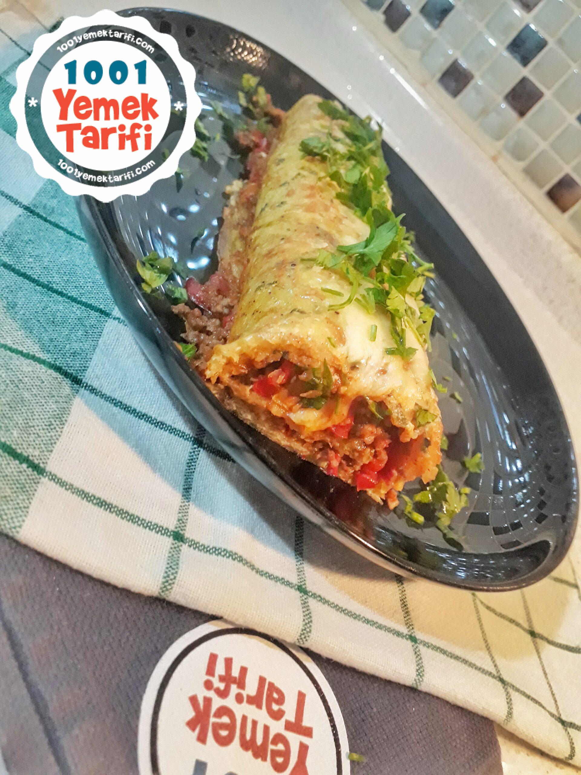 fotoğraflı Kıymalı Rulo Patates Yemeği