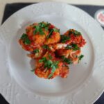 Fırında Domates Soslu Karnabahar Tarifi