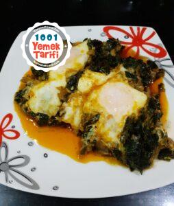 Yumurtalı Ispanak Kavurması