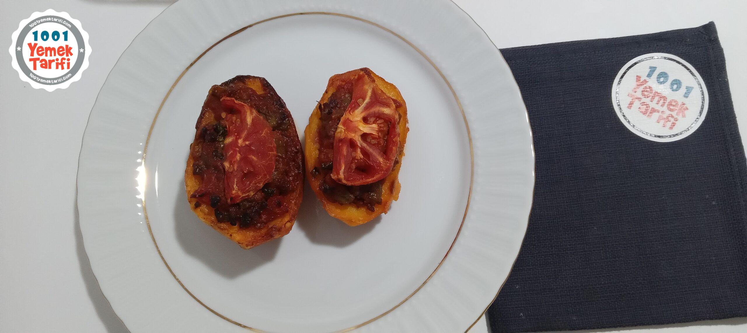 fırında kıymalı patates yemeği