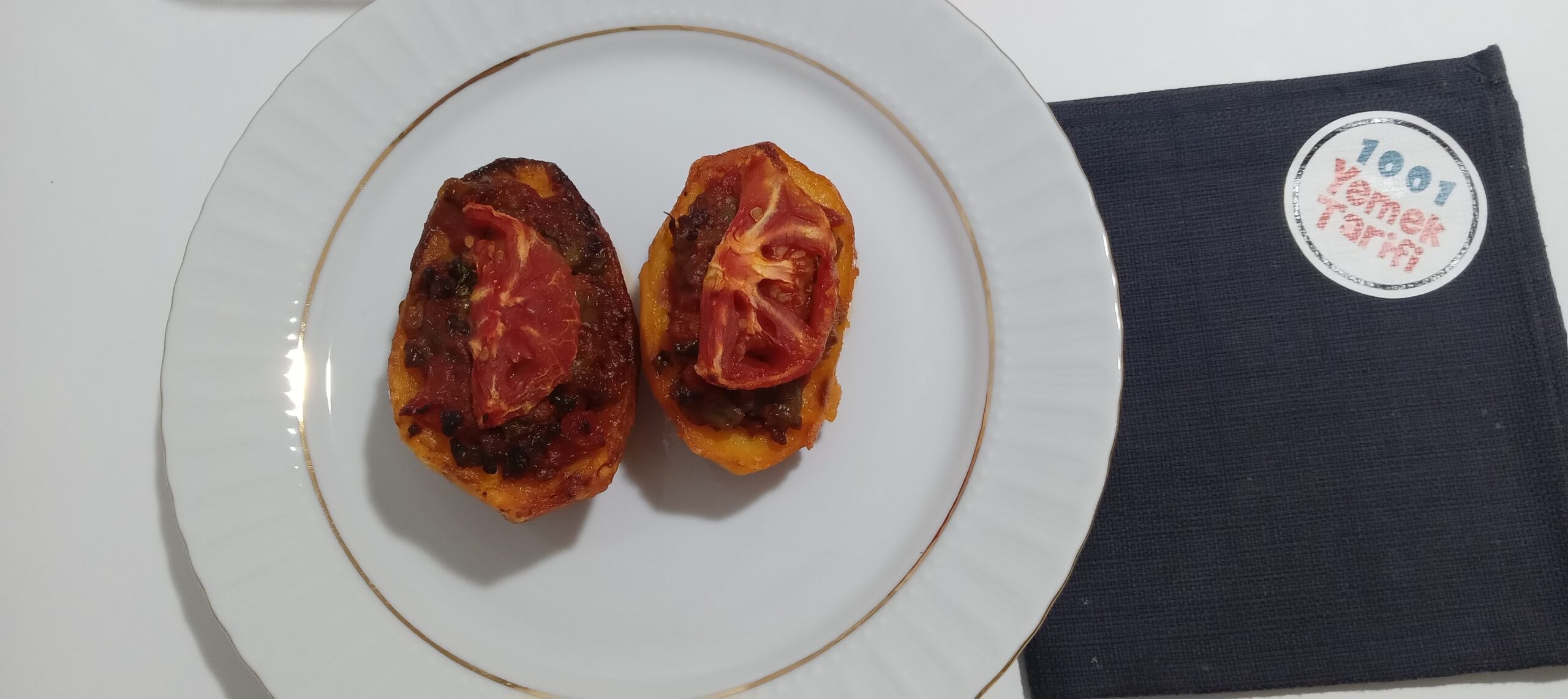 fırında kıymalı patates yemeği