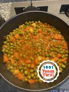 bezelye yemeği tarifi nasıl yapılır