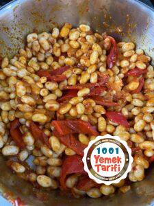 güveçte kuru fasulye tarifi-nasıl yapılır kaç kalori