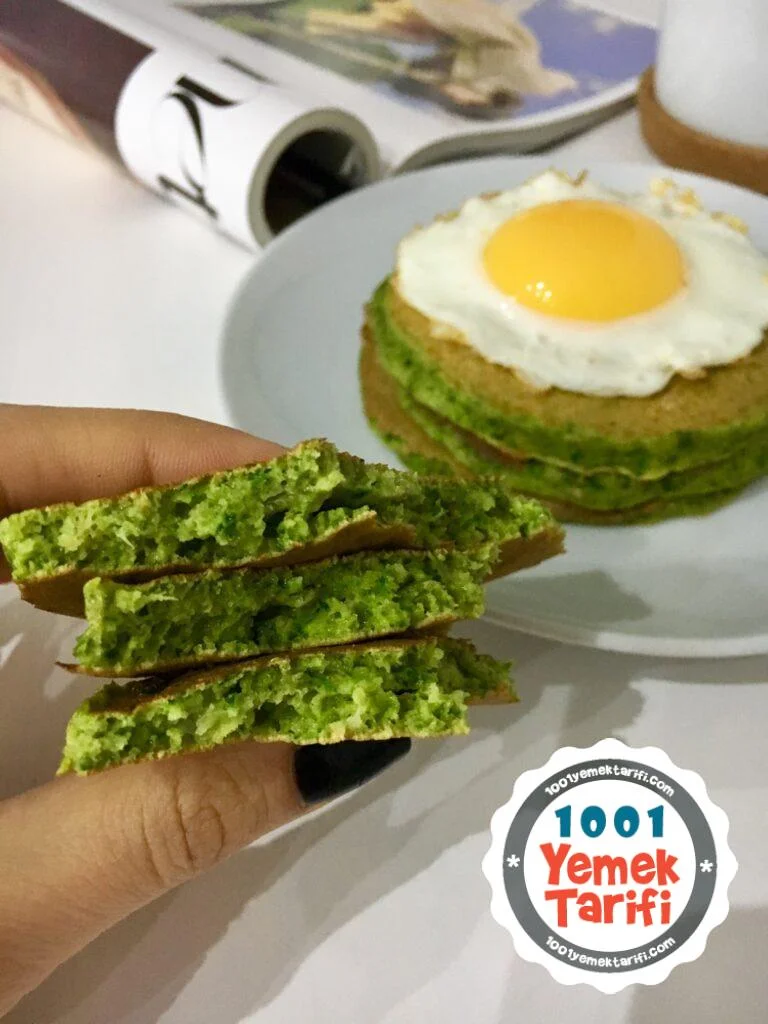 Ispanaklı pankek tarifi