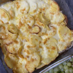 Fırında Kaşarlı Kremalı Patates Tarifi