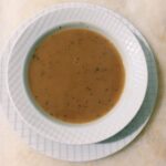 Barbunya Çorbası tarifi-diyet yemekleri-vejetaryen