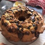 çikolata parçacıklı vanilyalı kek