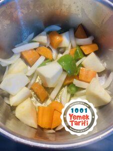 Unsuz sebze çorbası tarifi