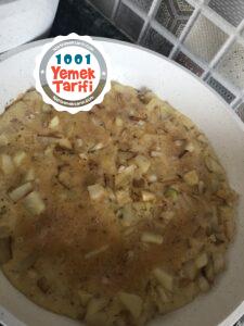 Patatesli Yumurta yapımı