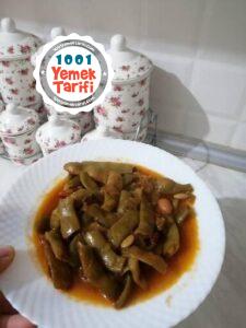 Zeytinyağlı taze yeşil fasülye tarifi