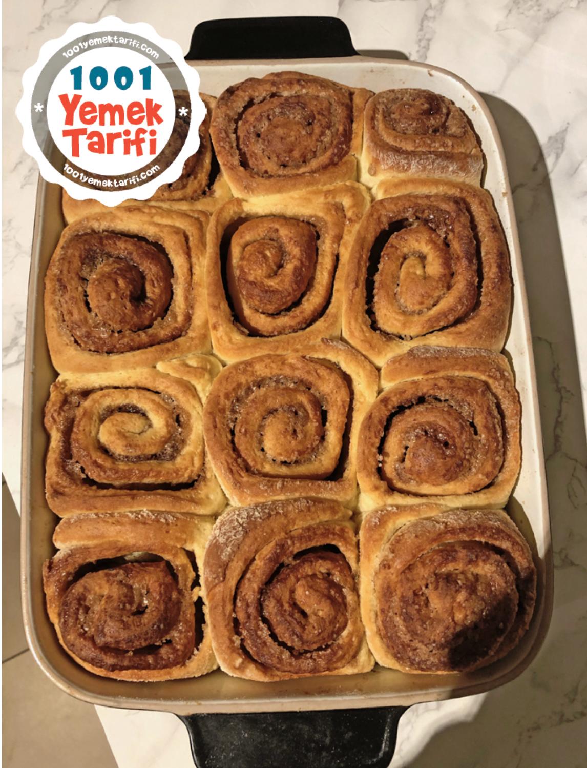 Tarçınlı Rulo Çörek nasıl yapılır