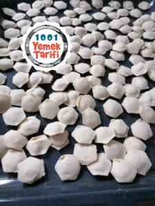 Glütensiz Mantı yapımı