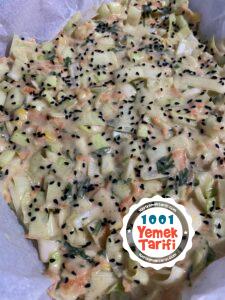 Fırında Mısırlı Pırasa Mücver Tarifi