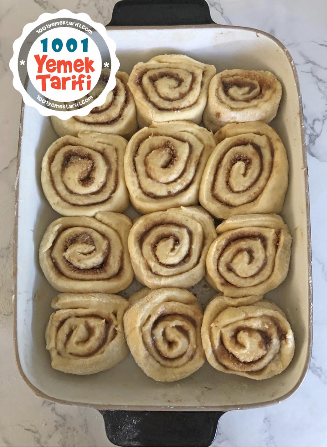 Tarçınlı Rulo Çörek