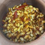 fırında güveç tarifi-güveçte kuru fasulye yapımı