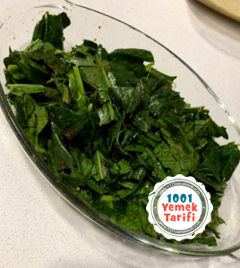 yumurtalı ıspanak yemeği-diyet yemek tarifleri-vejetaryen