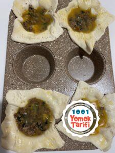 Milföy Çanağında Kıymalı Yumurta