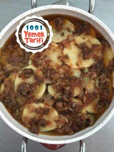 Kıymalı Patates Oturtma tarifi