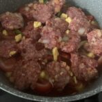 Biberli Köfte Yemeği