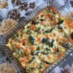 fırında Havuçlu Brokoli yemeği