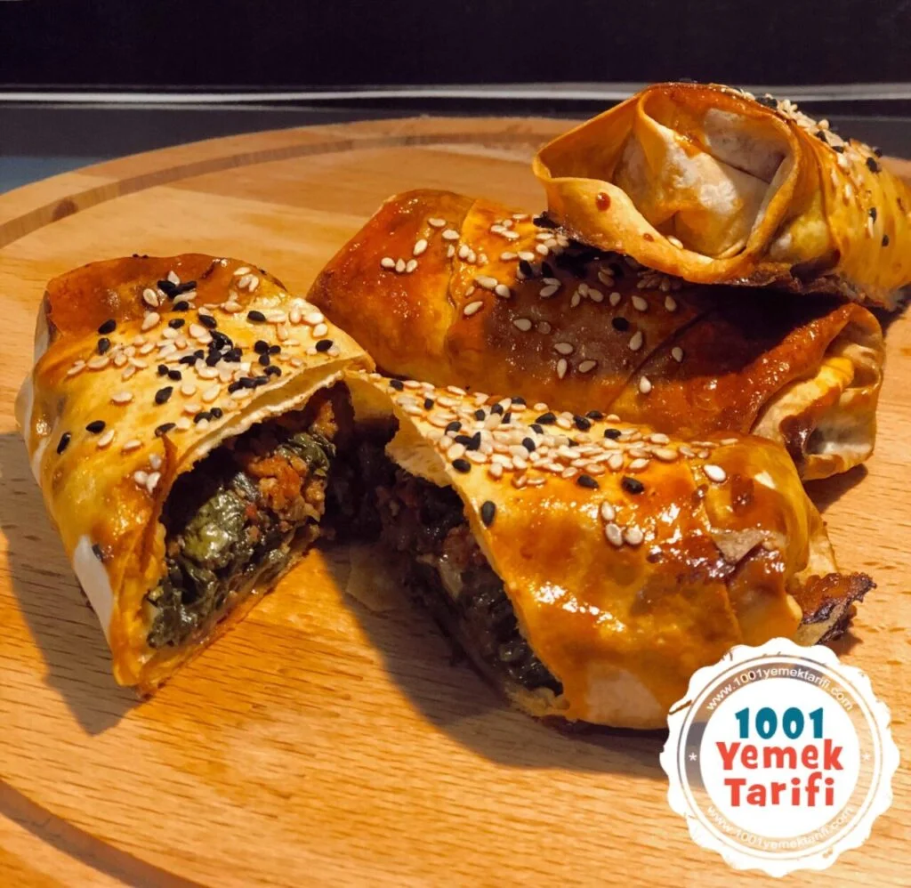 kıymalı börek yapımı-ıspanaklı börek nasıl yapılır