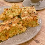 Fırında Mısırlı Pırasa Mücver Tarifi