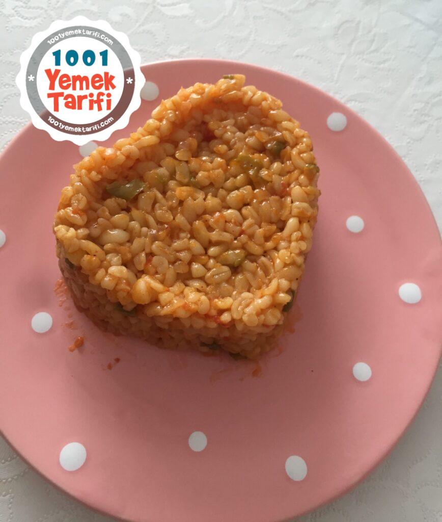 Meyhane Pilavı tarifi nasıl yapılır-ev yapımı bulgur pilavı