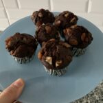 Cevizli Üzümlü Kakaolu Muffin