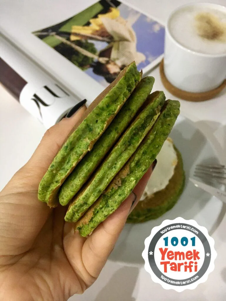 Ispanaklı pankek tarifi