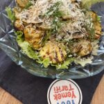 Parmesanlı Izgara Sebze Salatası tarifi