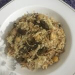 Kavurmalı Nohutlu Bulgur Pilavı