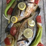 Fırında Sebzeli Çipura Tarifi