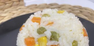 sebzeli pirinç pilavı tarifi nasıl yapılır